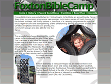 Tablet Screenshot of foxton.biblecamp.org.nz